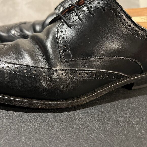 Allen Edmonds Bel Air Men\'s 12 D Black Wingtip Oxford Leather Dress Shoes main image 13
